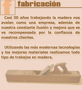 Conoza nuestros mtodos de fabricacin